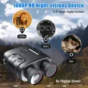 Outdoor Binoculars 960P HD 5X Digital Zoom Hunting Telescope Camera Night Vision