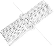 TEMPNAP Modern Wall Calendar Hooks 100 Pack Iron Hooks Binder Album Mounts Organizer Wire Holders for Office