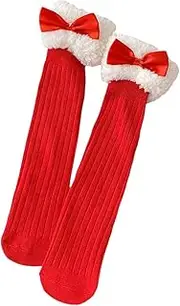 [APLVFFZH] Knee Socks for Girls Fun Design Cozy Winter Stockings for Kids