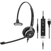 Sennheiser SC 635 USB Monaural HS USB and 3.5mm Jack Call Center Headset