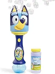 Little Kids BLUEY Light and Sound Musical Bubble Wand, Includes Bubble Solution