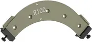 Curved Chamfer Auxiliary Trimming Tool | Large Precise Router Templates,Lightweight High-Strength Routing Tool for Internal and External Use