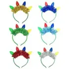 Christmas LED Light Up Headband for Women Girl Glow in the Dark Party Supplies