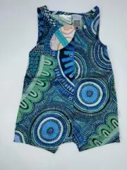 NWT PETER ALEXANDER BABY INDIGENOUS ROMPER SIZE 0000