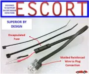 ESCORT,Passport IX Radar Detector Direct Mirror Power Cord (MP-ESCT)