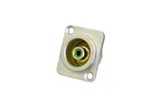 PD3212 RCA D Shell Socket Green Amphenol