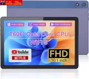 10.1" FHD Tablet, Android 12 Tablet PC 8GB RAM 128GB ROM (1TB),1920 * 1200 Full