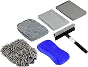 MagiDeal 6X Car Cleaning Wash Kit Car Care Tools Sturdy Multifunctional Professional Interior Detailing Cleaner for Auto Supplies