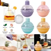 4pc Light Bulb Silicone Ice Ball Maker Molds- Whiskey Ice Mould Ice Cube Tray AU