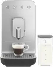 Smeg Bean To Cup Coffee Machine With Milk Steaming System Matte Black