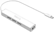 OTG Cable to Ethernet Adapter for Alexa TV Cube (1st Gen and 2nd Gen), Show (2nd Gen), Micro USB HUB with Power