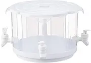 Fridge Drink Dispenser - Water Container | Refrigerator Beverage Drink Dispenser | Fruit Infusing Water Container | Fridge Liquid Dispenser | Water Container for Juice, Water, Milk, Ice Tea, Cocktail
