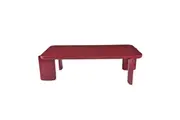 Raimon Furniture Naya Vibrant Playful Modern Wooden Coffee Tea Table Red Gloss