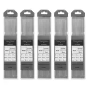 50pcs TIG Welding Tungsten Electrodes 1/16" x 7" WC20 CeO2 1.8-2.2%, Grey
