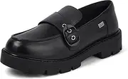 [Kickers] Women's Kori Monk Strap Leather Shoes