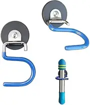 [Qinwuwu] XXHong 2PCS Broom Holder Magnetic Broom Hooks Do Not Require Drilling Warehouse Kitchen Refrigerator Metal Surface Suitable Broom Holder Wall Mount