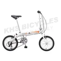 在飛比找PChome商店街優惠-(J.J.Bike) KHS 功學社 F16D 16吋 折疊