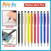 在飛比找蝦皮購物優惠-Stylus Pen 2IN1 圓珠筆智能手機惠普觸摸屏觸摸