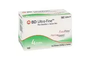 BD Ultra Fine Pen Needle 32g X 4mm 100 Needles