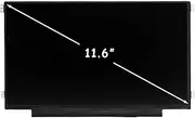 LCD Screen Replacement for Lenovo ideapad 3 CB-11IGL05 Chromebook 82BA 82BA0000US 82BA0003US 82BA001FUS 5D10X54254 LED Display Assembly 11.6" 1366x768(Non Touch,Right & Left Mounting brakets)