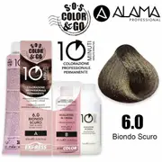 [Alama] SOS color & go 10 minutes 6.0 coloring 10min duo set 90 + 90 ml kit