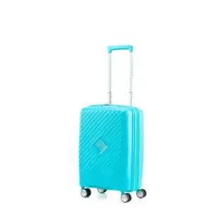 【American Tourister】SQUASEM 20吋可擴充行李箱(PP材質防刮耐磨) QJ2*35001