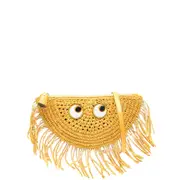 [Anya Hindmarch] Anya Hindmarch Half Moon Clutch Bag ONE SIZE YELLOW