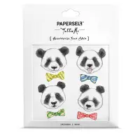 在飛比找誠品線上優惠-PAPERSELF刺青貼紙/ 熊貓Pandas/ 2入