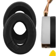 Geekria Protein Leather Ear Pads for Parrot Zik 1.0 Wireless Headphones (Black)
