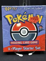 Pokemon Base Set 2 Two Player Starter Set Deck w/ CD-Rom