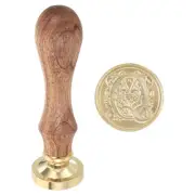 Alphabet Q Wax Seal Stamp Initial Letter Sealing Wax Stamp Classic Retro