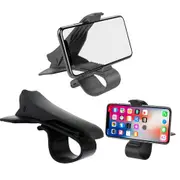Ozoffer 2x Phone Holder Stand Universal HUD GPS On Car Non-slip Clip Dashboard Mount