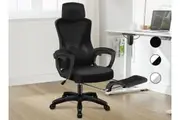 ALFORDSON Office Chair Mesh Recliner Seat All Black