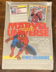 Marvel Universe II 2 Impel 1991 Comic Book Cards Wolverine Venom SEALED BOX