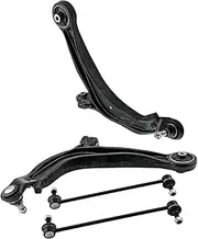 4x Front Lower Control Arms W/Ball Joints Sway Bar End Links Compatible For Honda Compatible For Odyssey 2011-2013