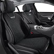 Front seat Cover for Toyota Avalon Breathable Seat Cushions Comfortable Seat Protectors 2 Seats (Type1 Black)