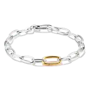 Buy Charm bracelet bicolour with Connect link by Thomas Sabo online - THOMAS SABO Australia