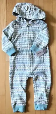 Nwt Carter’s Unisex Light Weight Outerwear Jumper Size 12M