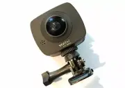 Vivitar - 360 Degree Action Camera - Black