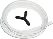 Vixen Horns 3/8" OD Clear Plastic Hose 6 Feet with Y Barbed Splitter Kit For Train/Air Horn Systems and other Suspension Applications VXK8102