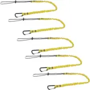 5 Pack Tool Leash,Retractable Bungee Cord with Aluminum Lock7857