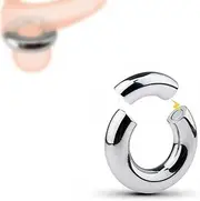 Men's Metal Magnetic Ring, Stretching Exercise Magnetic Ring-A357