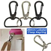 20mm Lobster Clasp Swivel Trigger Hook Dog Lead Leather Craft Snap Clip Strong