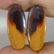 21.55 ct Pain Relief Natural Agate Oval Cabochon Loose Gemstone 11x26x04 MM
