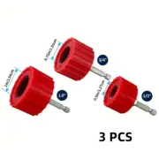 3/9Pcs Copper Pipe Cleaner Set for Power Drill Tube Cleaning Brush Cleans Copper