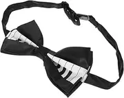 [DEARMAMY] Men's Music Bow Tie Piano Pre-tied Bow Tie for Christmas Halloween Wedding