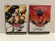 2012 Breygent Dynamite Vampirella Series 2 Autograph Lot Al Rio / Linsner