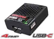 Traxxas 4-amp USB-C Fast Charger with iD for 6 - 7 cell NiMH Battery TRA2982