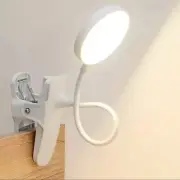 LED clip Desk Lamp 3 Color Temperatures and Stepless Dimming Eye-Protection