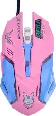 OW Mouse Breathing LED Backlit Gaming Mouse Genji Reaper Wired USB Computer